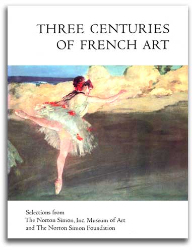 3_cent-french_art Image of book cover for '3 Centuries of French Art, vol. 1.'