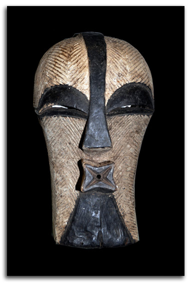 african_songe_mask Image of Songe mask.
