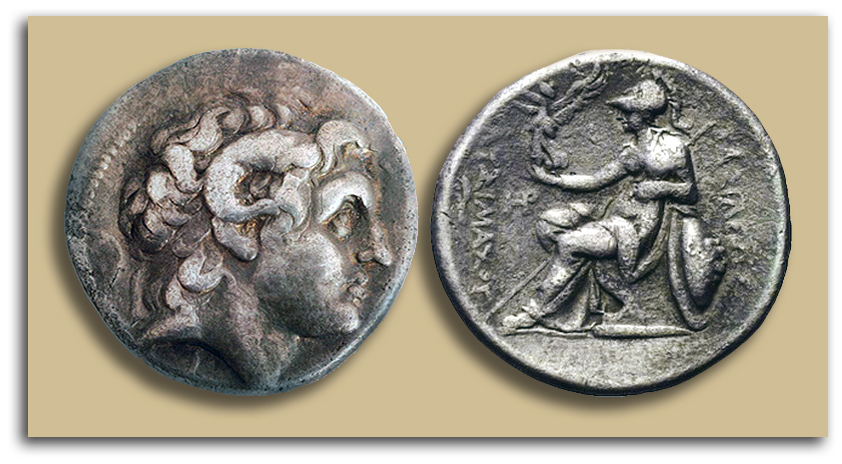 alexander-coin-flg Image of worn Alexander coin from FLG collection.