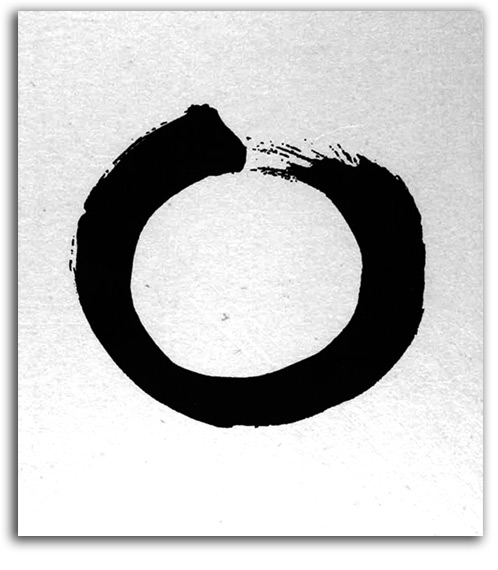 asian01-enso Image of famous Zen brush painting.