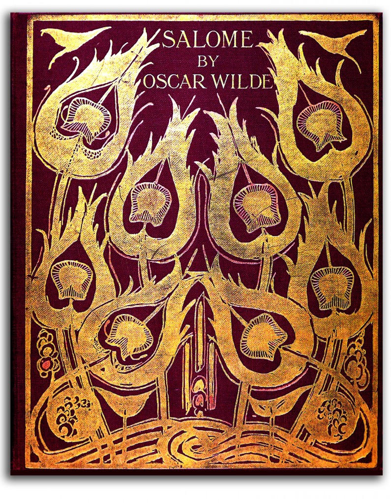 beardsley-salome_cover-red Beardsley's art on cover of 'Salome' edition.