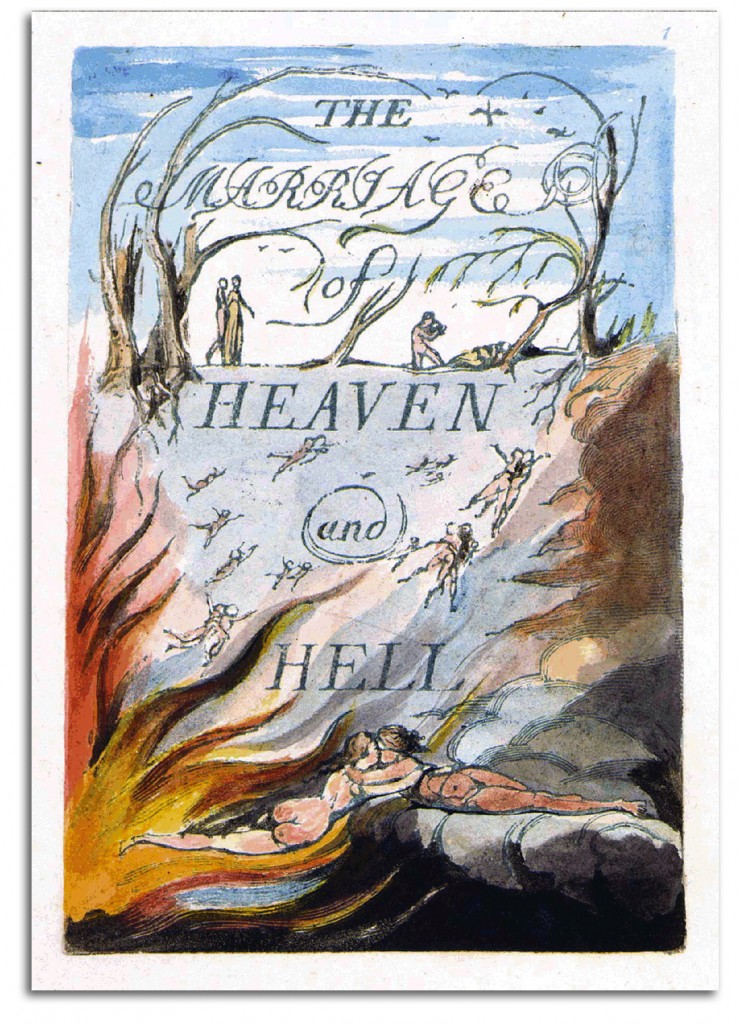 blake-marriage_of_heaven-hell Image of cover of 'Marriage of Heaven and Hell' by Blake.