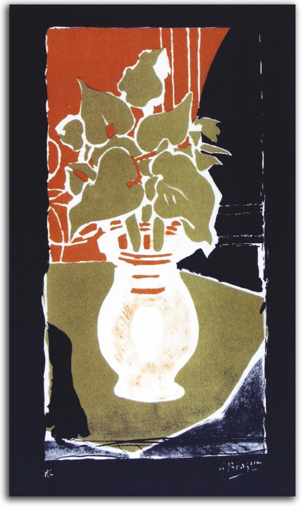 braque-flower-light Image of 'Flowers & the Light' by Georges Braque.