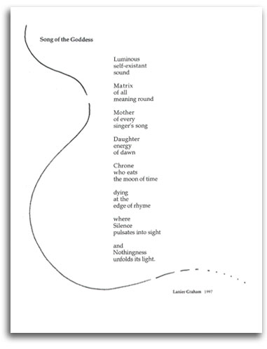 brsd-song_of_goddess Image of 'Song of the Goddess' broadside graphic.