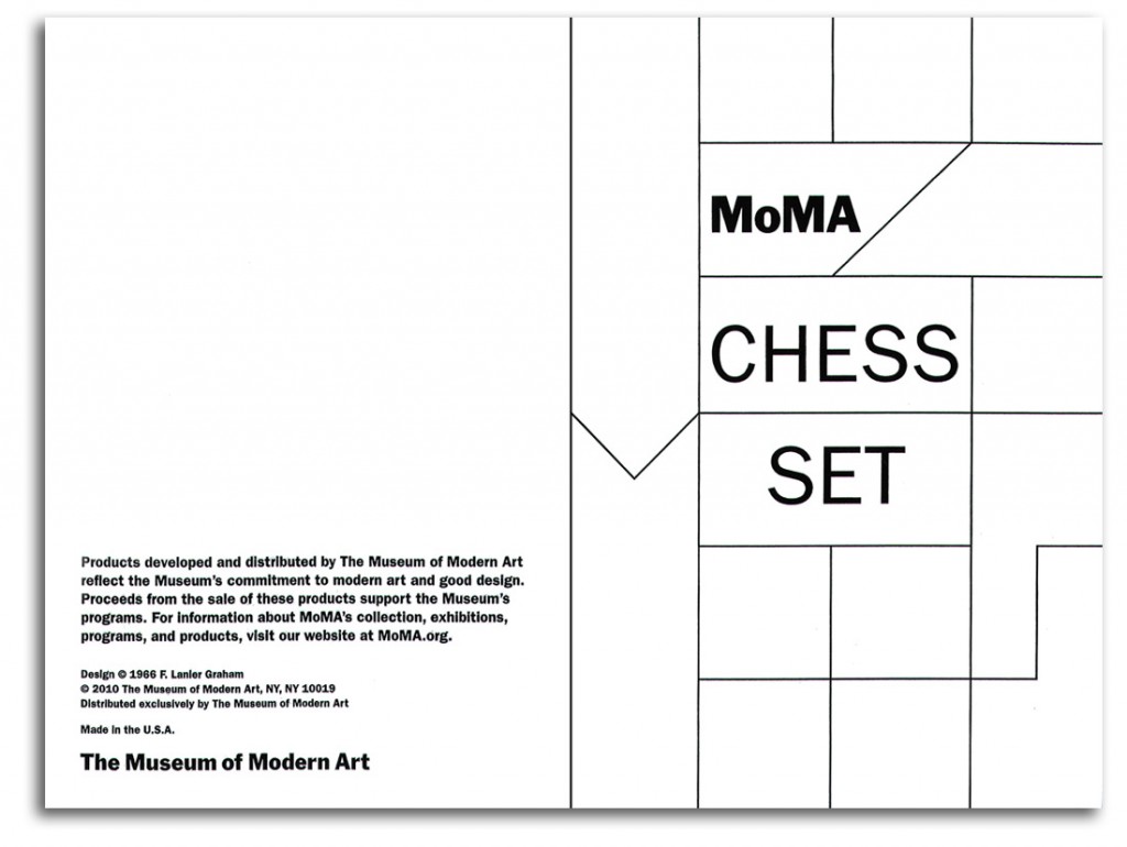 chess_set-2010 Cover image of MoMA edition of 'Chess Set' (2010).