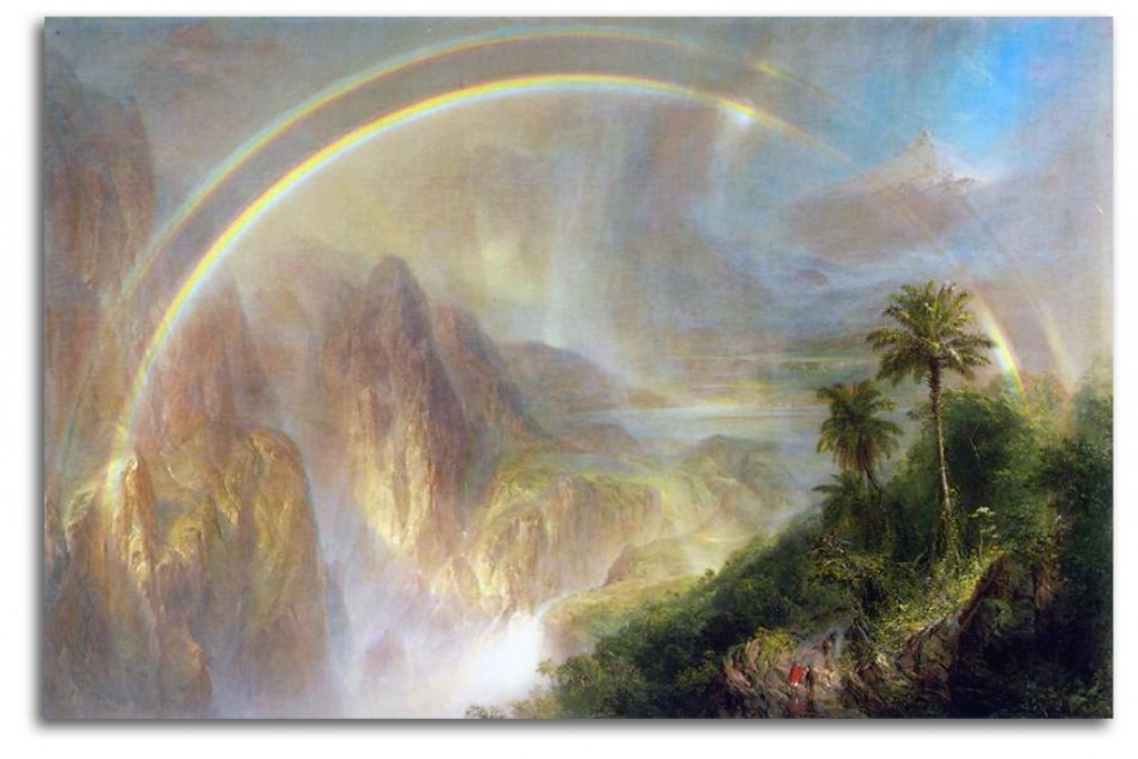 church-rainy_season-tropics Image of 'Rainy Season in the Tropics' (painted 1866) by Church.