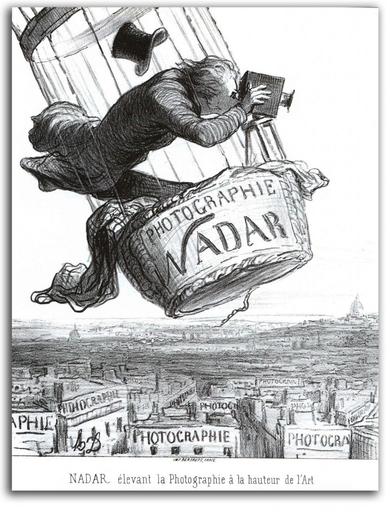 daumier-nadar Image of Daumier's drawing.