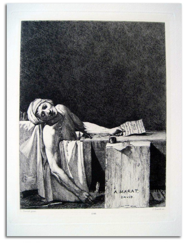 david-marat Image of David's 'Marat.'
