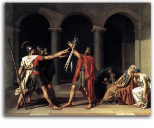 david-oath-horatti Image of David's 'Oath of the Horatti.'
