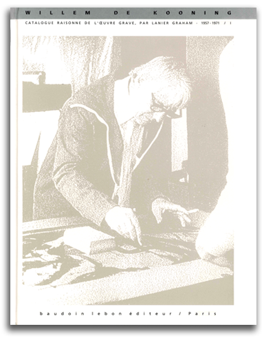 de_kooning Image of de Kooning litho on catalogue cover