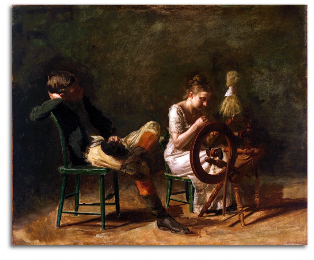 eakins-courtship Image of 'The Courtship' by Eakins.