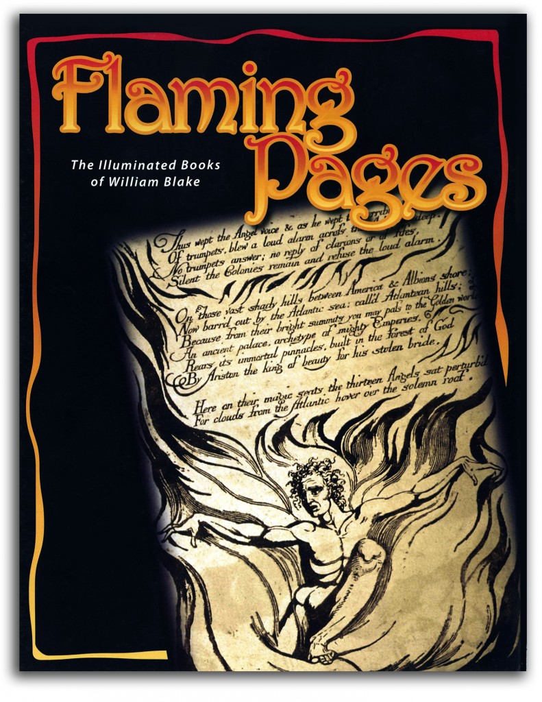 flaming_pages-cover-rev Image of catalogue cover for 'Flaming Pages.'
