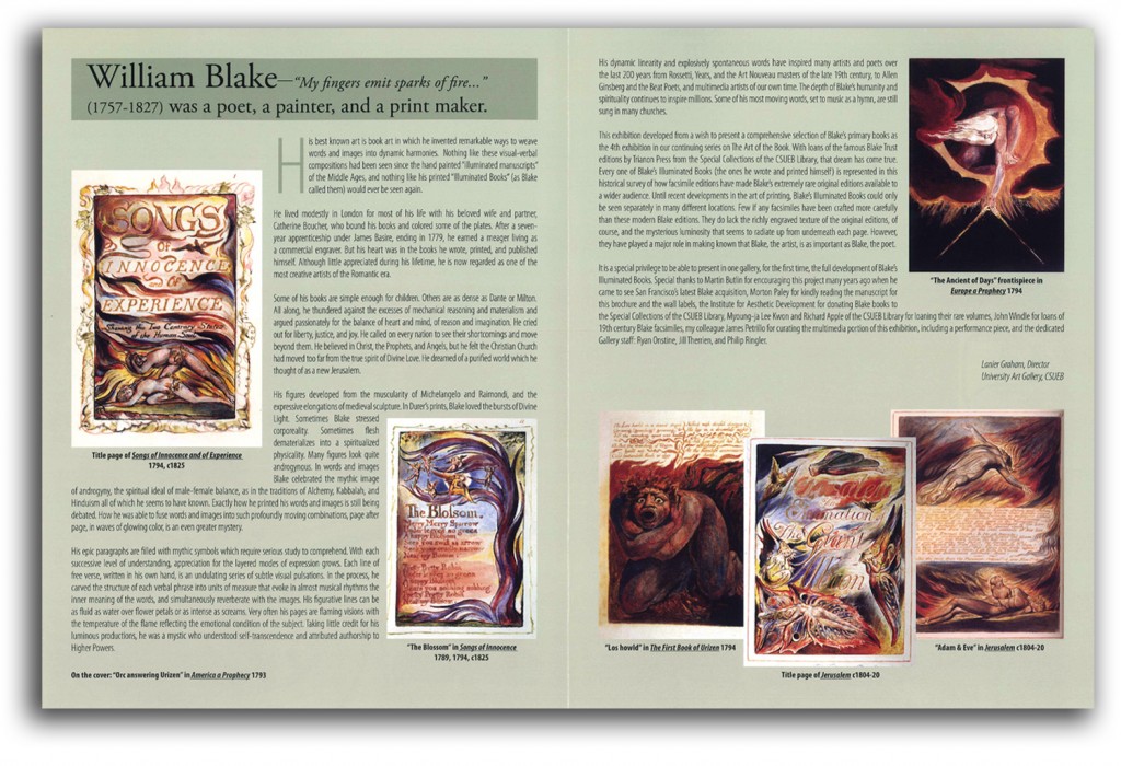 flaming_pages-interior Image of brochure interior spread.