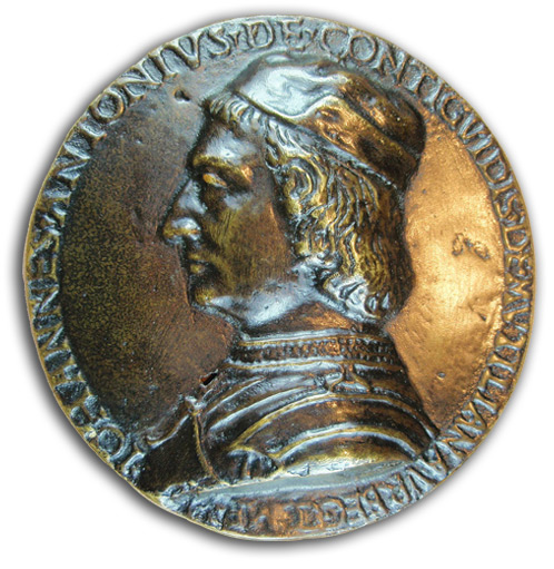 florentine_medal-b Image of Florentine portrait medal.