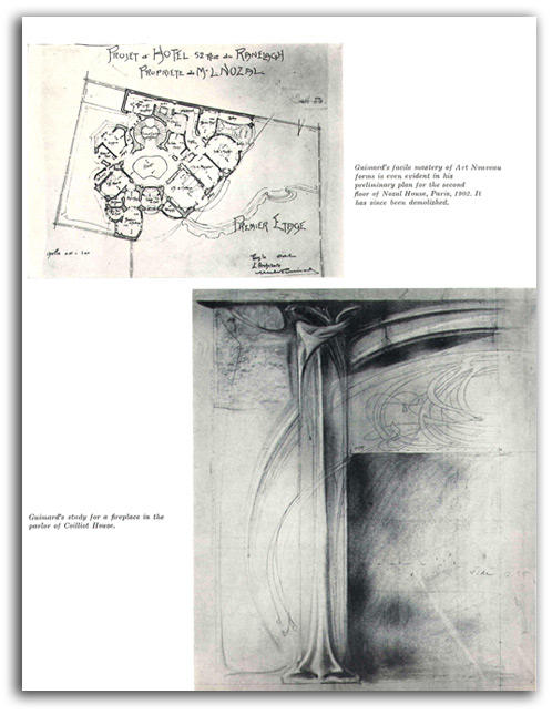 guimard-interiors2 Image of magazine article on Guimard.