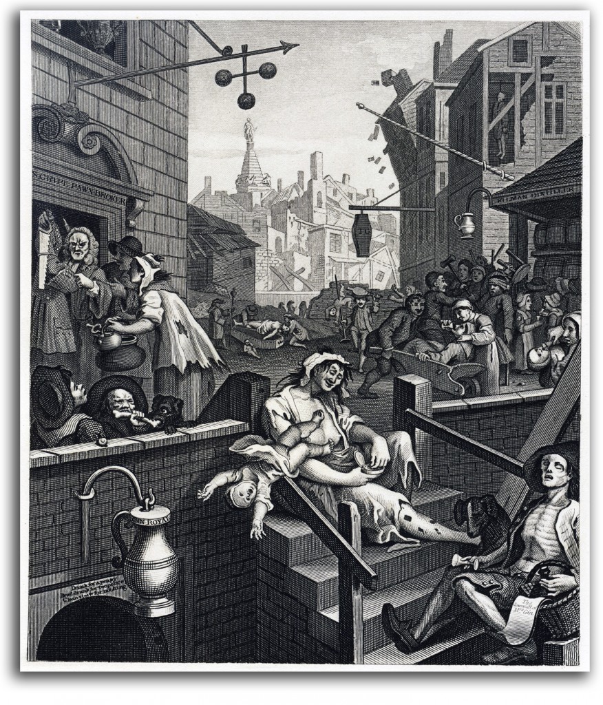hogarth-gin_lane Image of Hogarth's 'Gin Lane.'