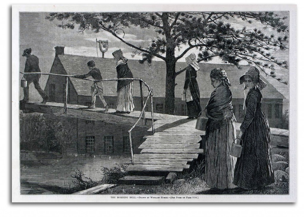 homer-morning_bell Image of 'Morning Bell' (painted 1873) by Homer.
