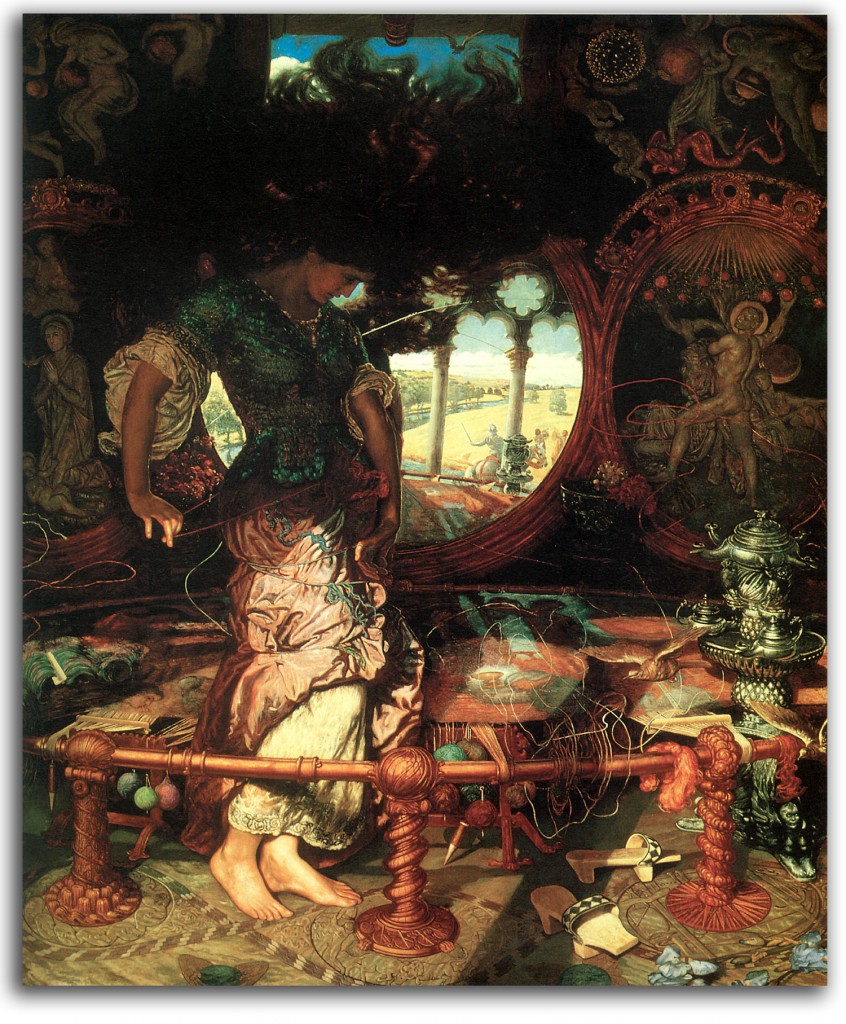 hunt-lady-shallot Image of Hunt's 'Lady of Shalott.'