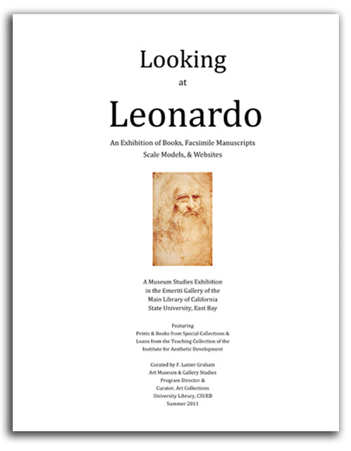looking-leonardo-01 Image of brochure cover.