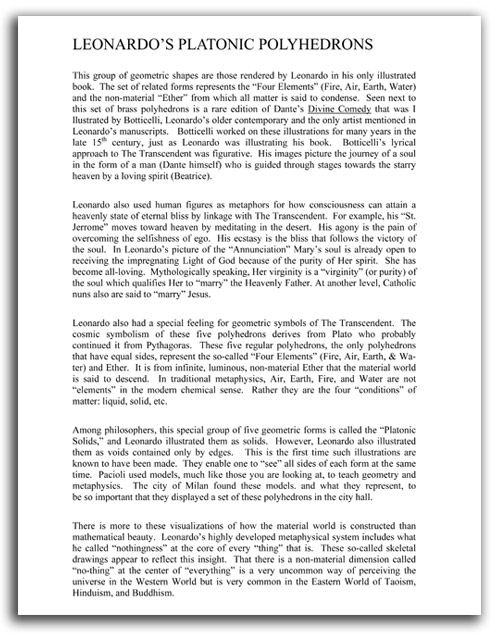 looking-leonardo-05 Image of page from 'Looking at Leonardo' publication.