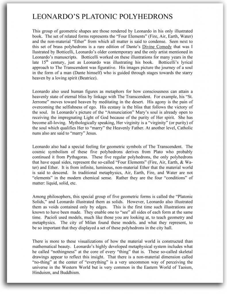 looking-leonardo-p5 Image of page from 'Looking at Leonardo' publication.
