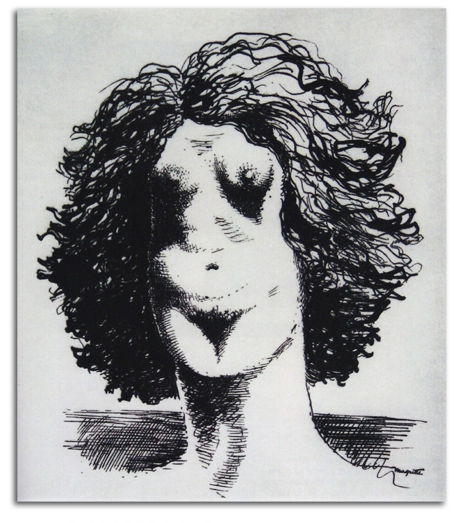 magritte-rape Image of 'The Rape' by Magritte.