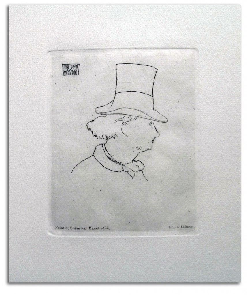 manet-baudelaire-rev Image of 'Portrait of Baudelaire' by Edouard Manet.