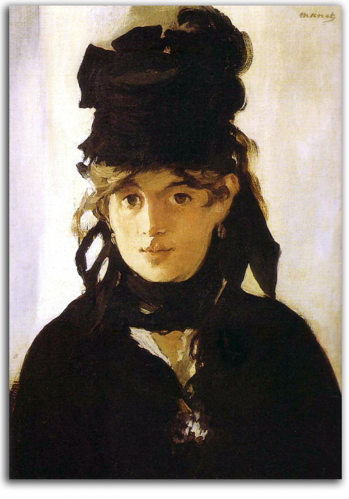 manet-morisot Image of portrait by Manet.