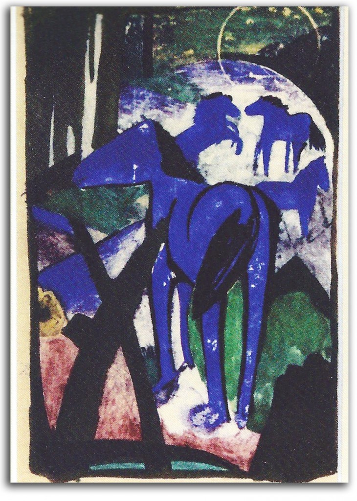 marc-horses Image of Marc painting.