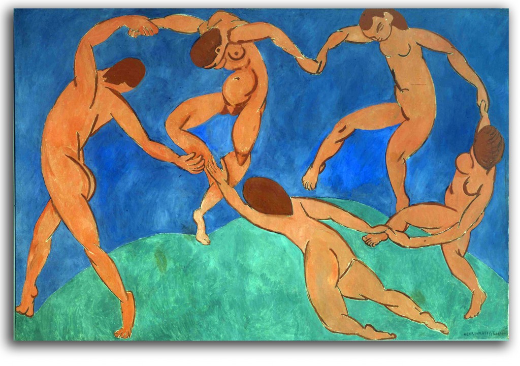 matisse-the_dance Image of 'The Dance' by Matisse.