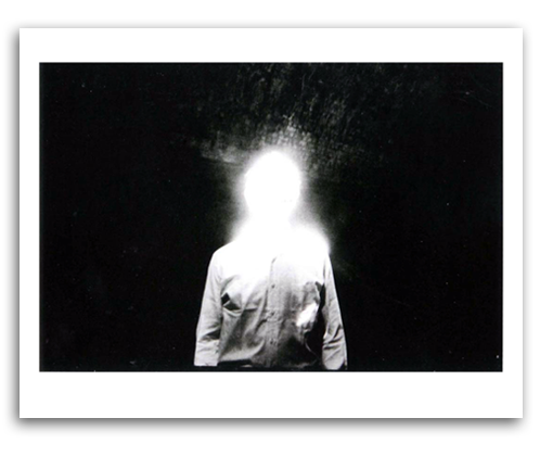 mod-michal Image of 'Illuminated Man' by Duane Michals.