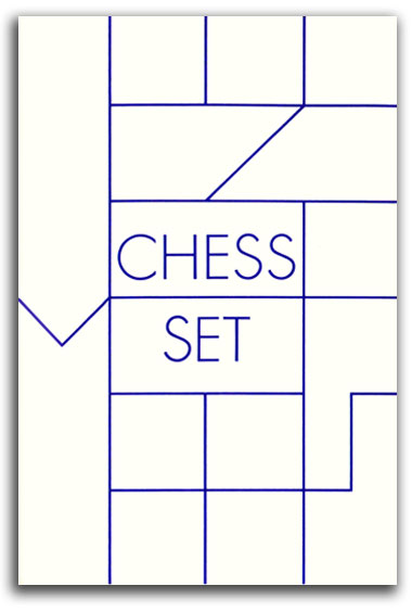 moma_chess_set-1 Image of cover for 'Chess Set' brochure.