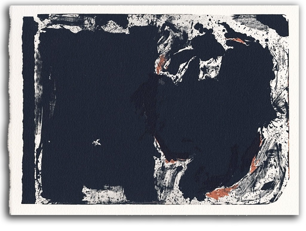 motherwell-lament-lorcas Image of Motherwell lithograph.