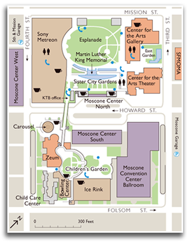 muse-1982-yerba_buena Street Plan for Yerba Buena Garden Complex.