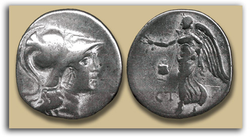 nike-c6 Image of ancient Greek coin.