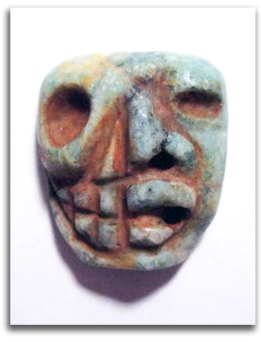 olmec_nonduality-v1 Image of Olmec Nonduality Face - first view.