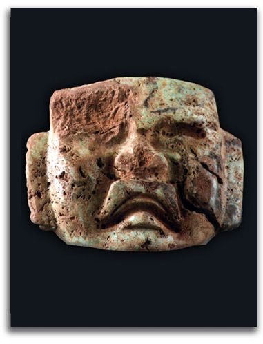 olmec_shaman-01 Image of Olmec masquette.