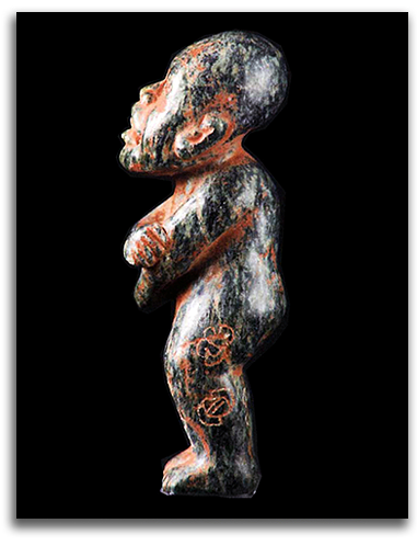 olmec_shaman-2-v3 Image of shaman figure undergoing transformation - view 3.