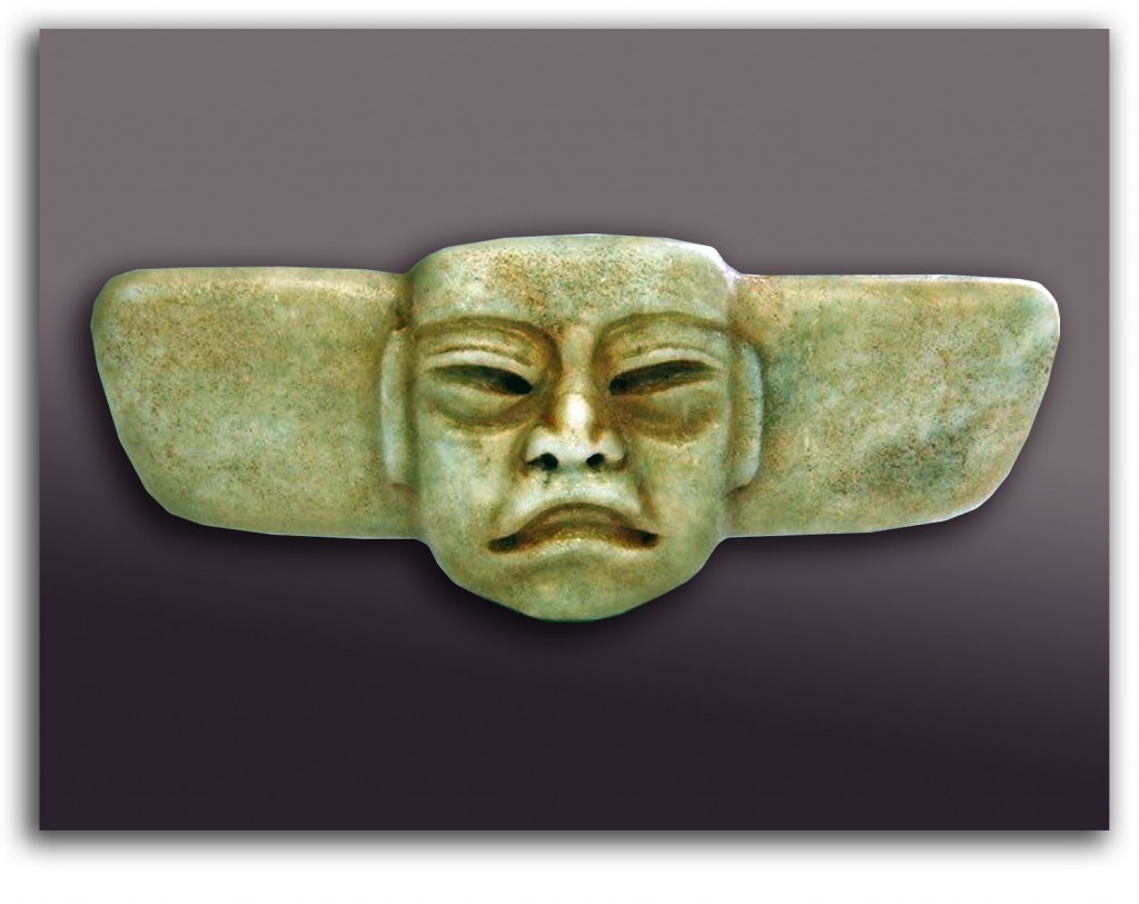 olmec_spoon-front-rev Image of Olmec Shaman's spoon from front.