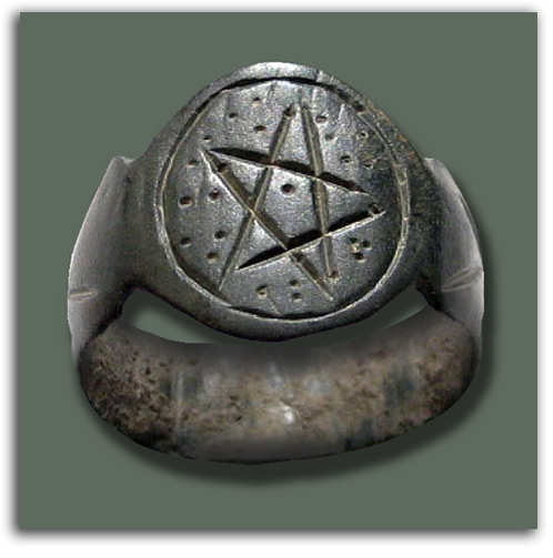 pentagram_ring Image of pentagram ring.