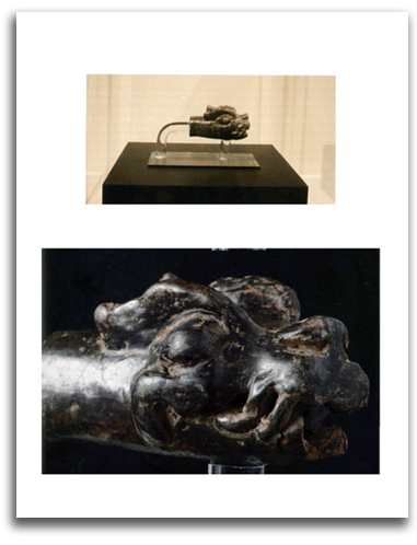 pre-col-serpent-2_views Image of Pre-Columbian serpent figure.