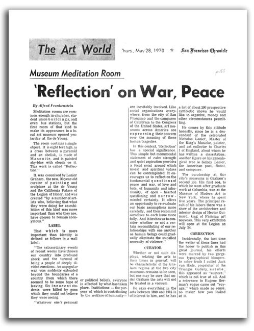 reflection-chronicle Image of Chronicle article.