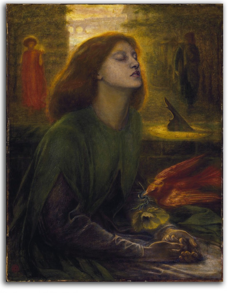 rosetti-beatrix Image of Rossetti's 'Beata Beatrix.'
