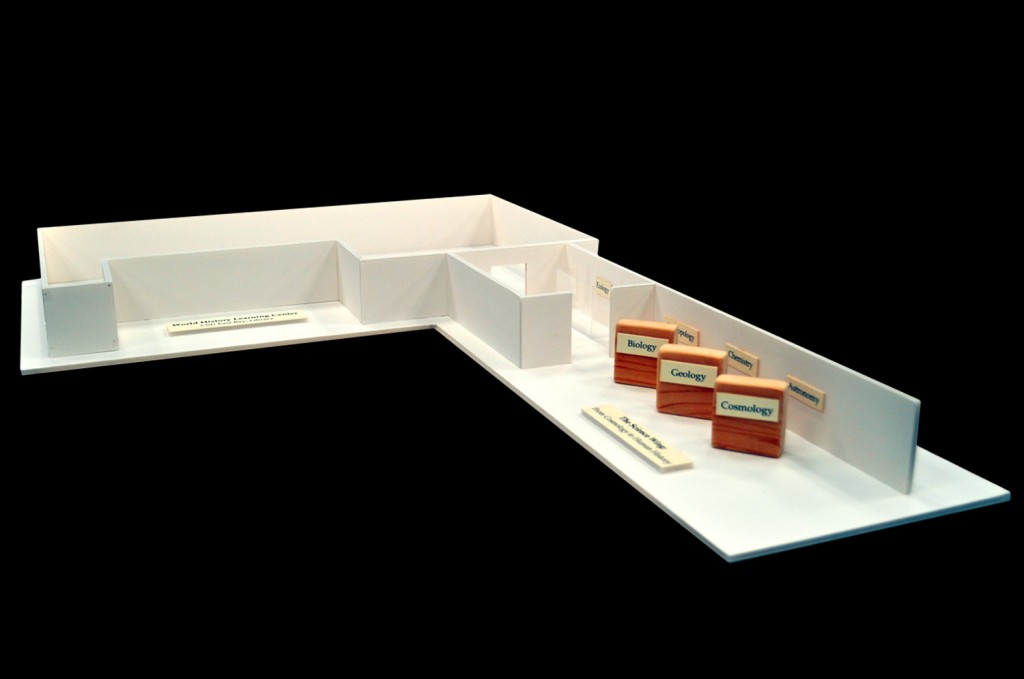science-wing-whlc-comp Image of model of proposed Science Wing of the WHLC.