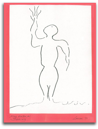 va-3-3-fire_eater-2 Second image of freehand drawing, 'Fire Eater.'