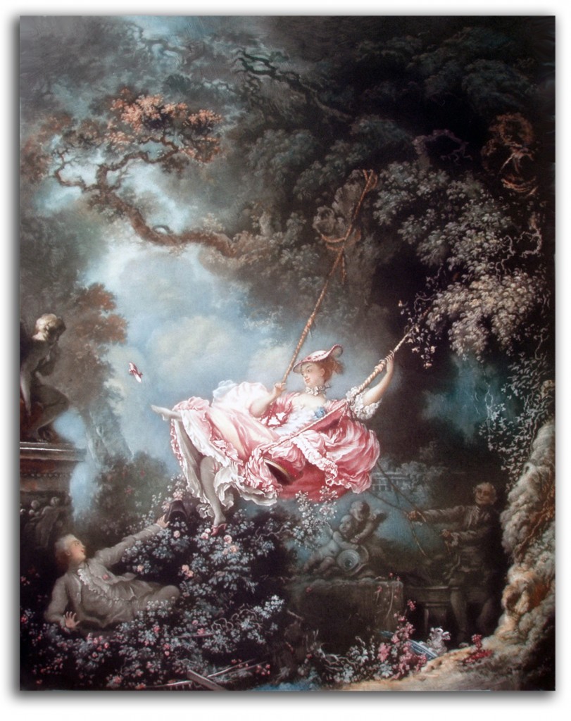 fragonard-swing-etching-rev Image of etching of Fragonard's 'The Swing.'