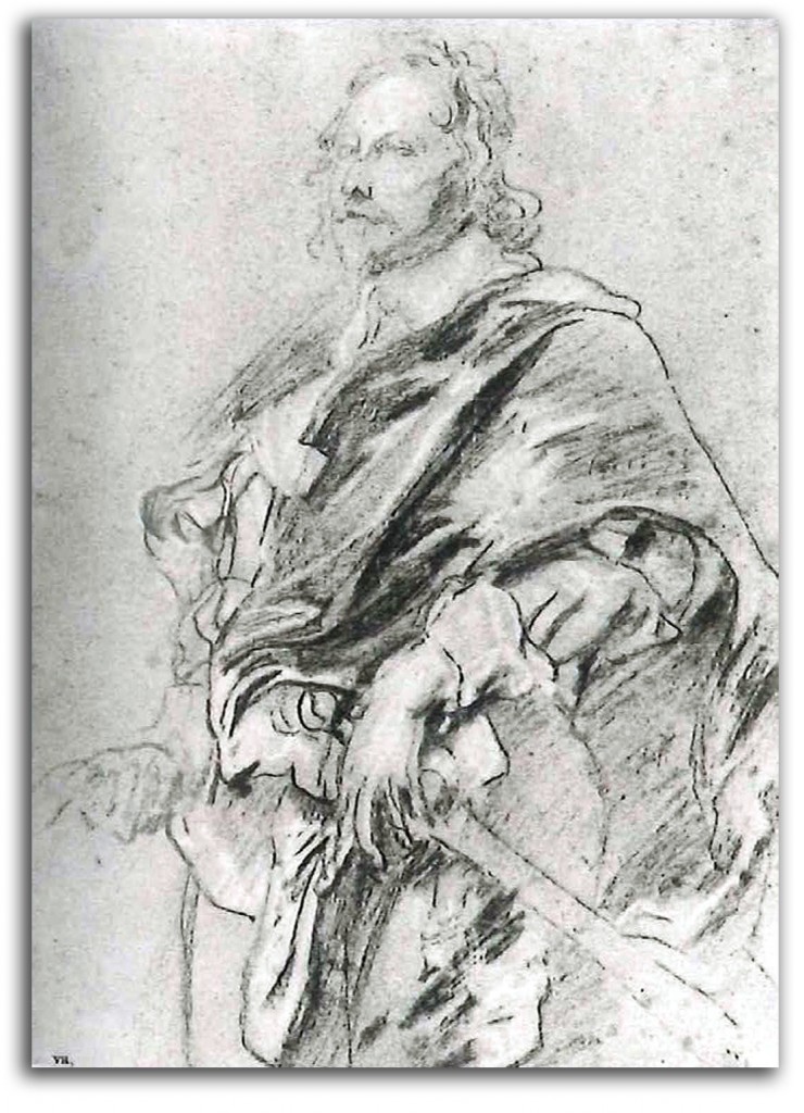 n_lanier-vandyck-sketch Image of Van Dyck drawing of Nicholas Lanier.
