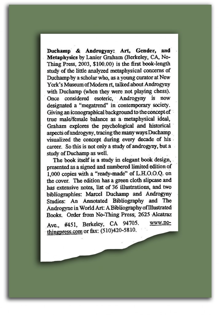 Image of printed review.