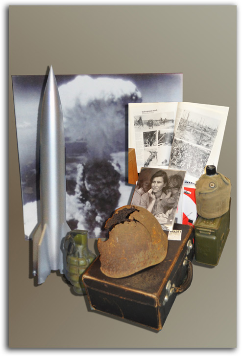 Image of World War display.