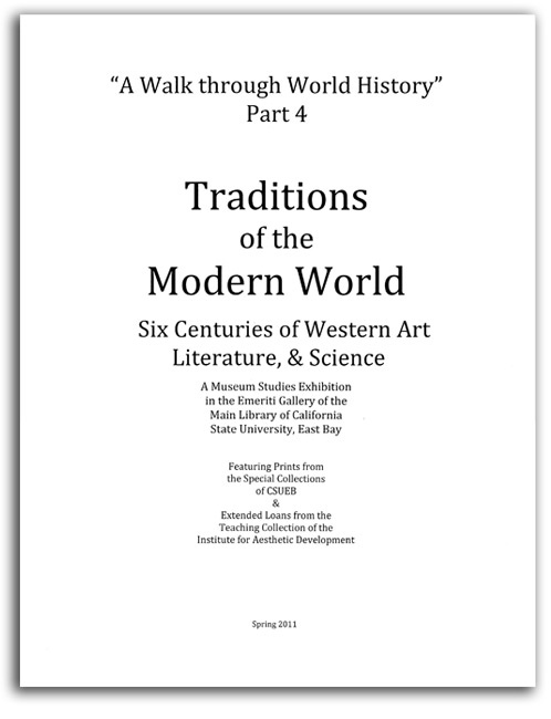 Cover image for 'Traditions' brochure.